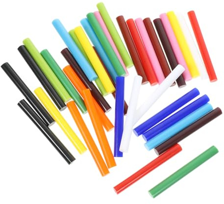 DOITOOL 36pcs Hot Glue Sticks for Glue Gun Large Cool Melt Rods Crafting Adhesive Bulk