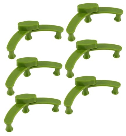 DOITOOL 6 Stück Teiliges Pflanzenbiegerset aus Langlebigem Verstellbare Gartenclips zum Formen und Ziehen von Pflanzenzweigen für Obstbäume Kletterpflanzen und Gartenzubehör Verbessert