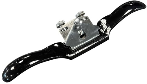Spear & Jackson SSFLAT Vastringue Plate avec Lame Réglable en Acier au Carbone et Corps en Fonte pour Lisser Façonner et Finition du Bois