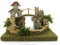 Bertoni Bergsee aus Holz mit Brücke und Baum, Holz, Mehrfarbig, Einheitsgröße
