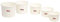 6oz Plain White Paper Ice Cream Dessert Container Cups Tubs - Pack of 500