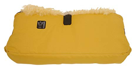 Kaiser 6573242 Handwärmer Big Double Mustard Yellow (gelb) Lammfell Medizin