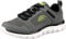 Skechers Herren Track-KNOCKHILL Sneakers, Grey, 47.5 EU