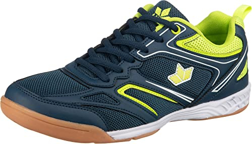 Lico Unisex Airsoft Indoor Hallenturnschuh, Marine Lemon Weiß, 42 EU