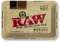RAW Klassisches Rolltablett | Größe – Mini | hochwertiges Metall und geschwungene Ecken – Keine Falten