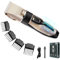 GHONLZIN Cortador de Pelo hombre Professional Cortapelos y Barberos Kit de Corte de Pelo Recargable sin Cable Clippers para Hombres Niños (Oro)