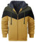 JACKETOWN Herren Sweatshirt Gefüttert Hoodie Reißverschluss Sweatjacke Warm Fleece Winterjacke Teddyfutter Fleecejacke mit Kapuze