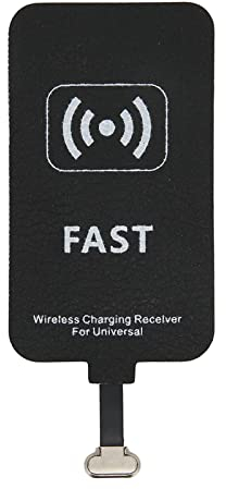 Wireless Charger Receiver, 10W Fast Qi Wireless Charging Receiver Type C Wireless Charger Receiver für Type C Interface Handys, Plug and Play