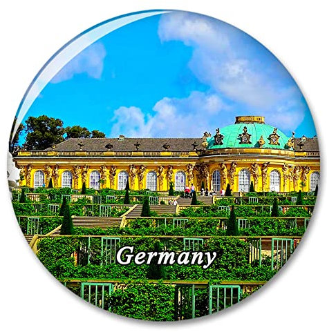 Deutschland Sanssouci Park Potsdam Kühlschrank Magnet Deko Magnet Aufkleber Reise Souvenir Sammlung Touristenstadt Geschenk Whiteboard Küche