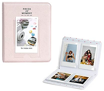 Fotoalbum für Fujifilm Instax Mini 12 11 9 8 7 Plus Evo LiPlay Sofortbildkamera Filme Zubehör, Polaroid Snap SnapTouch PIC-300 Z2300 Kodak Smile Printomatic Instant Print 2x3 Bilder