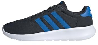 Adidas Herren Lite Racer 3.0 Shoes, Carbon/Bright Royal/Cloud White, 42 EU