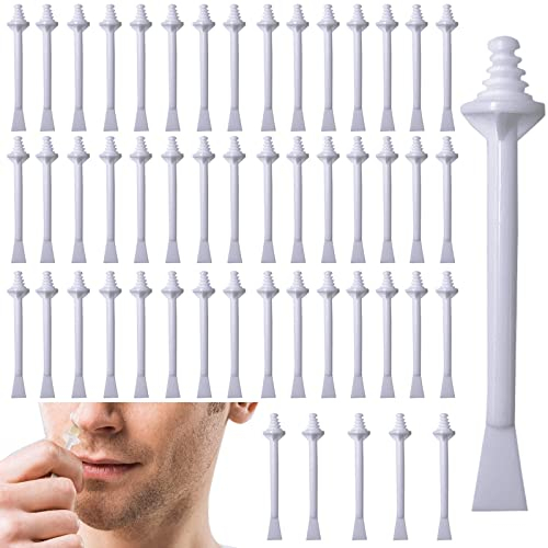 Nasenwachsapplikatoren, Nasenwachsstäbchen, Nasenhaar Wachs Applikatoren, Wachsstäbchen Applikatoren, für die Nasenlochreinigung und Nasenhaarentfernung, erhältlich für Männer und Frauen