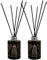 Oja Duftvasen Reed Diffuser Im Eleganten Design (2X 100 ml) (Powdery)