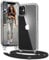 Vaykwo Handykette für Apple iPhone 11 Hülle mit Band - Necklace Handyhülle - Transparente Case zum Umhängen mit Kameraschutz und Bildschirmschutz - Schwarz