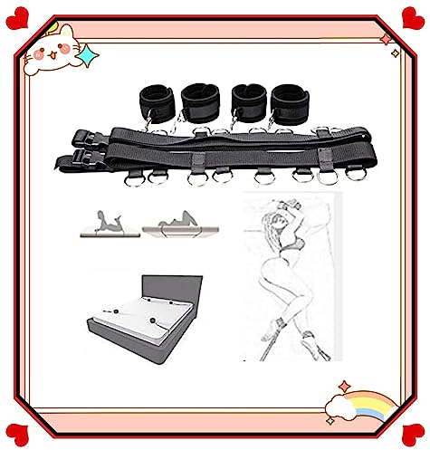 LQSSA ̶ ̶𝙨̶𝙚̶𝙭̶ ̶𝘽̶𝙖̶𝙣̶𝙙̶𝙖̶𝙜̶𝙚̶ ̶ ̶ Bondage Set Mit Handschellen Erwachsene Bondage Bett Frauen Bondage Set Geschenk