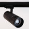 INNOVATE 3 Phasen LED Strahler fokussierbar, 8W, 20-55°, 4000K | 3Phasen Spots schwarz | LED Schienenstrahler | Deckenstrahler Schienensystem Lampen | 3 Phasen Schiene Spot Fokus dimmbar NW