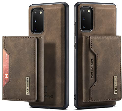 UDBKKDX 2 in 1 Handyhülle für Sony Xperia 5 V (2023), abnehmbare Brieftasche und magnetische Adsorption Hülle Mattes Leder Ständer case Cover