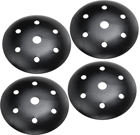 Angoily 4pcs Chandelier Flying Saucer Round Lamp Cover Ceiling Pendant Light Plate Vintage Table Lamp Pendant Lamp Base Vintage Chandelier Ceiling Cover Plate Wafer Iron Lampshade