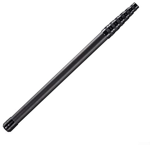 Kescherstab Teleskop, Carbon Kescherstab Teleskopstange Dynamic Leicht Stabil Flexibel Einsetzbar Karpfen für Hecht Angeln Net Handle Fischen, Angeln Accessoires, Gewindeschnittstelle: 8 mm(2.4m)