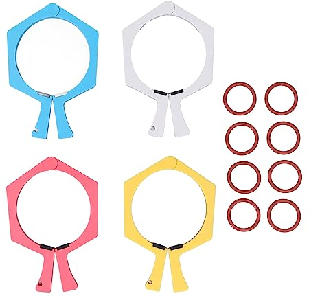 UPQRSG Sublimationsbecher Klemmwerkzeug, 4 Teiliges Pinch Perfect Tumbler Klemmen Griffwerkzeug für 20 Unzen, ABS Sublimationsbecher Klemmhalter Griffclip Befestigungswerkzeug,