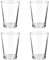 Set 4 vasos vidrio carajillo 140ml colección VIVALTO