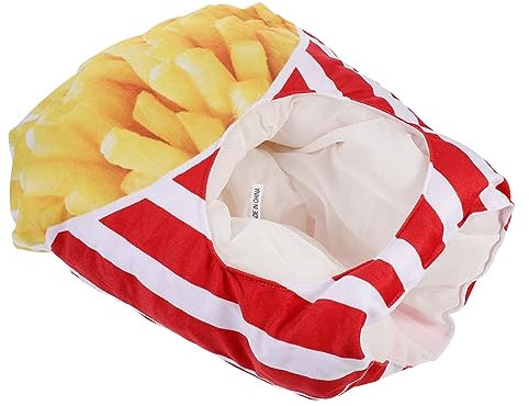 MERRYHAPY 1stück Lustiger Pommes Frites Hut Kopfdeckel Für Partys Cosplay Festivals Mehrzweck Fotorequisiten Feiertagsaccessoire Design