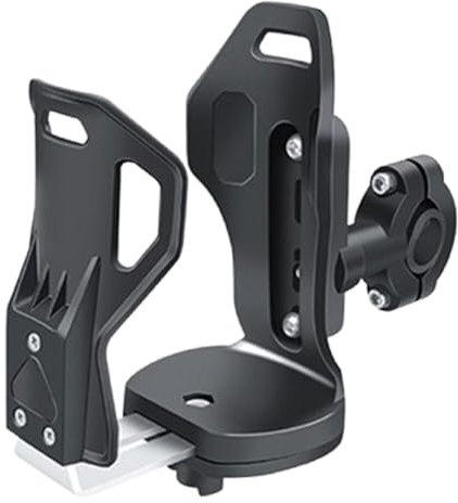 Portavasos para bicicleta - Portabotellas multiusos ajustable | Portavasos para moto antirrobo, portavasos portátil, portabotellas para scooter, cochecitos