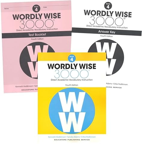 Wordly Wise 3000 Book 4 (4th Edition) Set - Student Book, Test Booklet, Answer Key