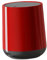 FytStycale Mini poubelle de bureau, poubelle de comptoir, Type presse, corbeille à déchets pour table, Rouge