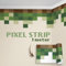 Pixel Block Border Wall Decal for Boys Room - Wall Decor for Gamers Room - Gaming Art for Bedroom - Video Game Themed Wall Stickers for Young Gamers and Cool Gaming Bedrooms