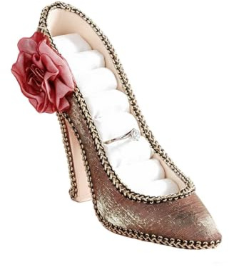 HERCHR Schmuckstandhalter, Modellkleid High Heeled Schuhe Ohrring Halskette Ringe Ausstellungshalter (High Heels)