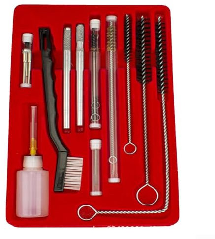 Complete 23pcs Cleaning Brush Set Designed for Spray Machines and Painting Tools