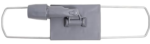 MAYA Soporte 40cm Metálico con Base de Plástico. para Mopas Profesionales y Domésticas. Alta Resistencia para Recambios de Mopa.