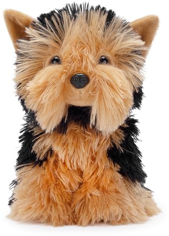 Zappi Co Rob Der Yorkshire Terrier Plüschtier (22 cm) - Freche Yorkie - Weich und Kuschelig - Recycelter Freund - feuriger und haariger Freund
