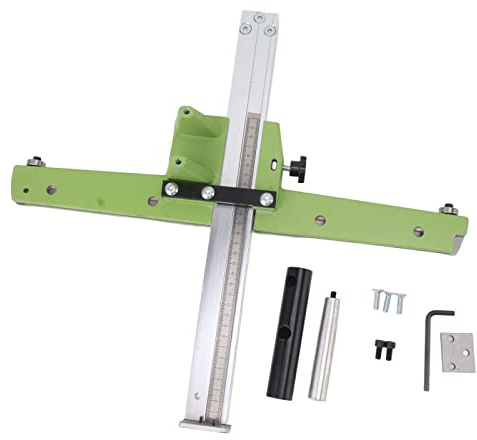 Floor Trimming Cutter Machine Aluminum Alloy Durable Manual Tile Cutter for PVC Roll Flooring Edge Trimming Tool for Home Factory Farm 30cm Size 46x42.5cm