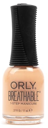 ORLY Nagellack Breathable Peaches And Dreams Beige 11 ml – vegan | Stärkende Pflege unterstützt Festigkeit, Widerstandskraft & ein glatteres, gepflegtes Nagelbild