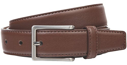 Gürtel Herren Ledergürtel Herren Gürtel Herren, Rindleder XL, in 3 Farben, mittelbraun/marine/grau, Größe/Size:120, Farbe/Color:braun