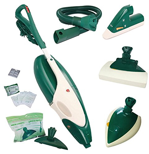 Aspirapolvere Vk135-6 Rigenerato Spazzola Classica Scegli la Composizione garantito S&G group(Vk135-6+Battitappeto+Pulilux+Picchio)