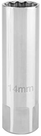 Zündkerzenwerkzeug, Steckschlüssel für Zündkerzenstecker, 14mm magnetische dünne Wand, Zündkerzen Steckschlüssel Entferner Schlüssel demontieren