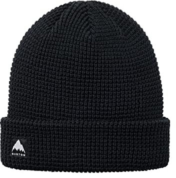 Burton Men's Waffle Beanie, True Black W21, One Size