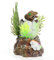 Generic H4OD Baby Dinosaur Aquarium Decoration Oxygen Air Powered Wheel Ornament, Harz