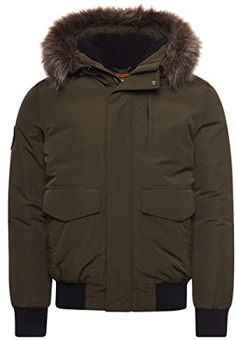 Superdry Everest B Veste, Vert, XXL Homme
