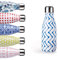 Ibili - Bouteille Isotherme Zigzag, 350 ml, Acier Inoxydable 18/10, Double Paroi, Réutilisable