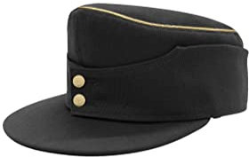 Militaryharbor Panzer Elite General Black Gabardine M43 Field cap-L (60-61)