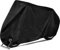 EMSMIL Motorradabdeckung Motorradabdeckungen Motorrad Garagen Roller Abdeckplane Abdeckhaube Schutzhülle XXXL 190T Oxford Stoff Motorradplane Wasserdicht Motorradgarage Schwarz 265 x 105 x 125 cm