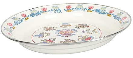 Frutero De Esmalte Placa De La Vendimia Plato De Merienda Plato De Ensalada De Esmalte Cuencos De Esmalte Jarra y Palangana Bandeja De Familiar Lavabo De Cocina