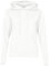 Fruit of the Loom Ladies Classic Kapuzen-Sweat + GRATIS MyShirt Stoffbeutel, Farbe:weiß + GRATIS MyShirt Stoffbeutel, Größe:L