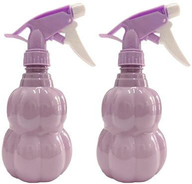 Amami BEAUTY 2 pulverizadores vintage de 450 ml/botella pulverizadora de plástico multiusos para casa, baño, cabello, plantas, jardín, detergentes, detergentes (lila)