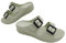 Amix Modelo Copacabana - Chanclas de mujer de verano de goma, sandalias de doble banda con cuña para playa, piscina, MENTA, 41 EU