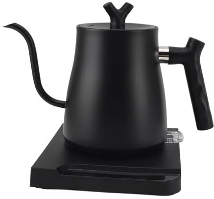 Hervidor Eléctrico de Cuello de Cisne, Hervidor Eléctrico de Cuello de Cisne Hervidor Eléctrico con Acero Inoxidable 304 800 Ml 1000 W Calentamiento Rápido para Oficina en Casa